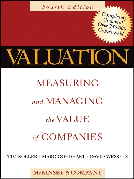 Title details for Valuation, CafeScribe by McKinsey & Company Inc. - Available